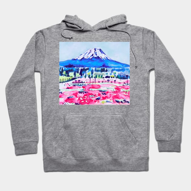 Fuji mountain Hoodie by Mimie20